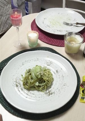 大葉はしその(笑)ジェノベーゼ☆！-レシピのメイン写真