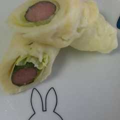 รูปของ 子供と朝昼ごはん！