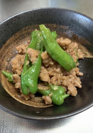 肉味噌ししとう-レシピのメイン写真