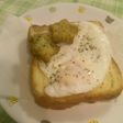 ☆星降る目玉焼きトースト☆