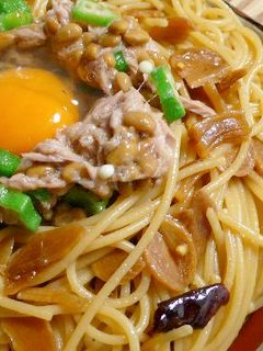 和風♪ツナっ豆パスタ-レシピのメイン写真