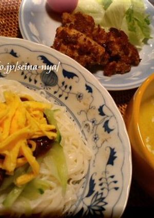 そうめんdeジャージャーメン☆-レシピのメイン写真