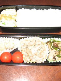 豚しゃぶ、お弁当四苦八苦しています41-レシピのメイン写真