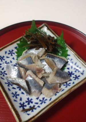 秋刀魚の甘酢漬け-レシピのメイン写真