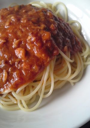 ミートソース缶がひと工夫で手作りミートに-レシピのメイン写真