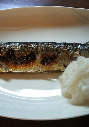 苦くもキモくもないサンマの塩焼き☆-レシピのメイン写真