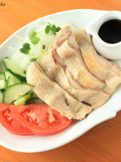 ★鶏もも肉で茹で鶏-レシピのメイン写真
