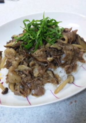 洋風すき焼き丼-レシピのメイン写真