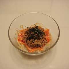 รูปของ キムチ納豆＆もやし