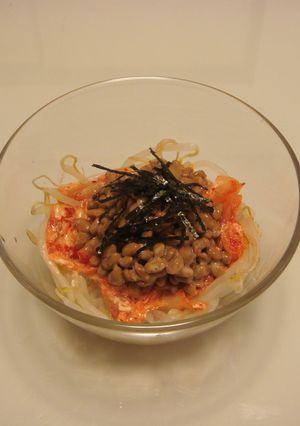 キムチ納豆＆もやし-レシピのメイン写真