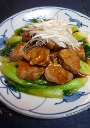 ヘルシー♪豚ひれ肉の中華煮-レシピのメイン写真