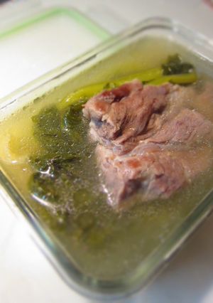 塩豚の広島菜煮-レシピのメイン写真