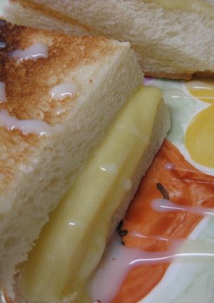 甘くてトロ～ン☆チーズトースト-レシピのメイン写真