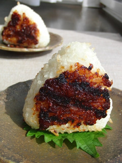 肉味噌焼きおにぎり-レシピのメイン写真