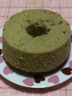 抹茶のシフォン(*^^*)-レシピのメイン写真