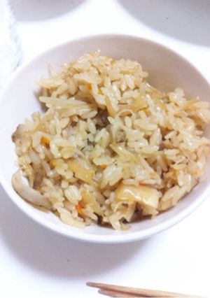 旨味たっぷり干し帆立の炊き込みご飯！-レシピのメイン写真