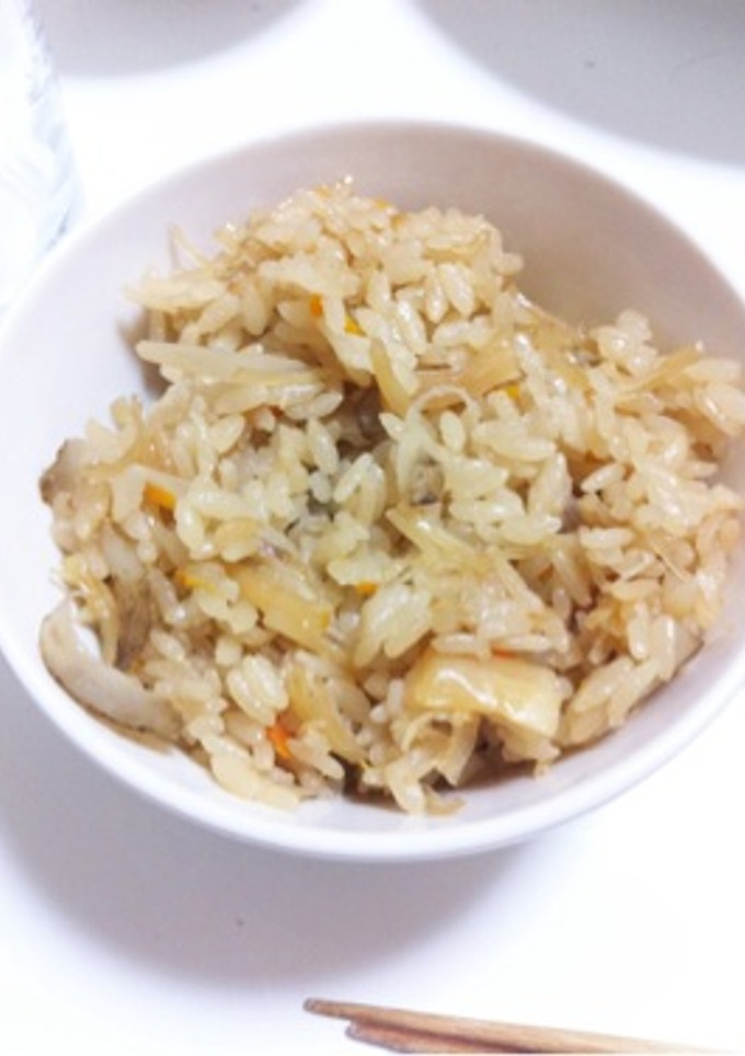 旨味たっぷり干し帆立の炊き込みご飯！-レシピのメイン写真