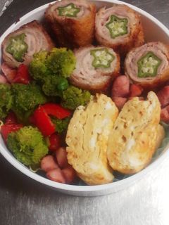 お弁当に!七味風味の卵焼き♪-レシピのメイン写真