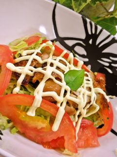 照り焼きチキン☆サラダ-レシピのメイン写真