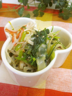 ほうれん草の中華風サラダ-レシピのメイン写真