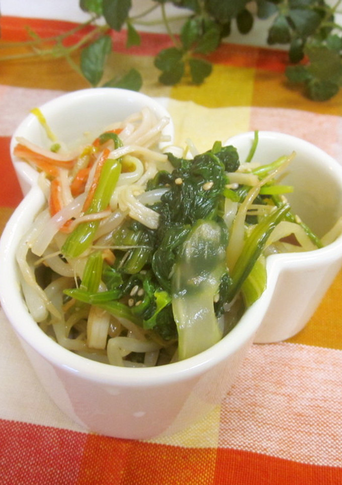 ほうれん草の中華風サラダ-レシピのメイン写真
