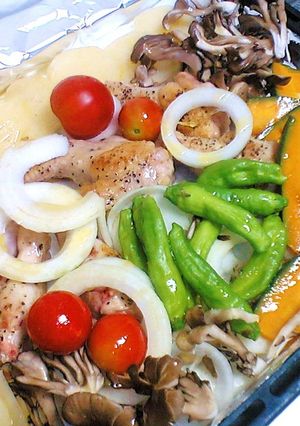 パーティーにも☆グリル野菜とカレーピラフ-レシピのメイン写真