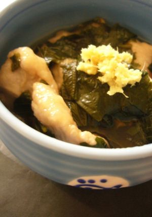 鶏とモロヘイヤの冷やし鉢-レシピのメイン写真
