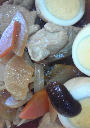 鶏肉と煮たまごの醤油煮-レシピのメイン写真