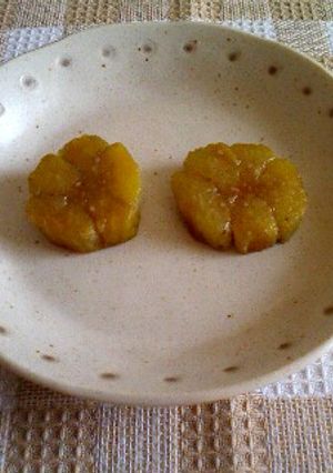 お弁当に　茄子のお花-レシピのメイン写真