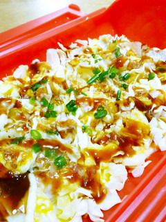*ルクエdeお好み焼き風キャベ玉*-レシピのメイン写真