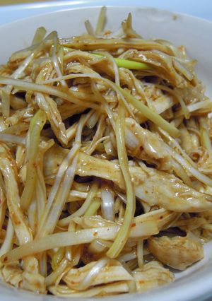 もう一品。焼き肉のタレでネギささみ-レシピのメイン写真