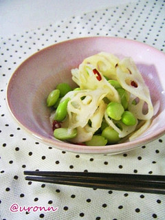 枝豆入り 酢れんこん ♪-レシピのメイン写真