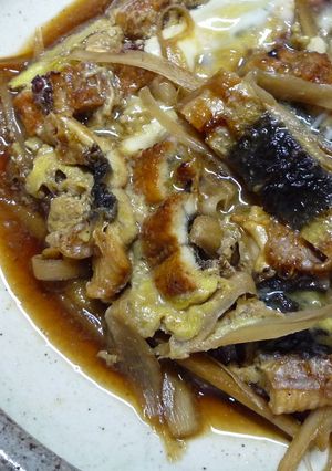 うなぎの柳川風煮込み-レシピのメイン写真