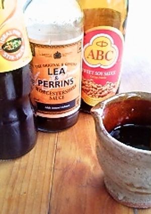 海外で作る！混ぜるだけ！お好みソース-レシピのメイン写真