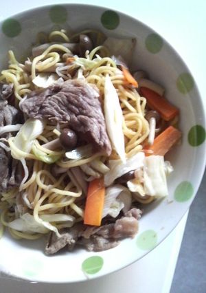 がっつり!!塩焼きそば-レシピのメイン写真