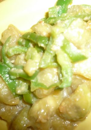 簡単。なすの味噌炒め-レシピのメイン写真