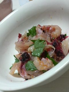 ささみの梅肉あえ-レシピのメイン写真