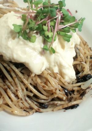 超クリーミー！海苔のガーリックマヨパスタ-レシピのメイン写真