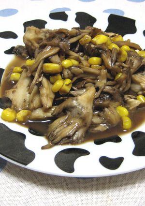 舞茸とコーンのバター醤油炒め-レシピのメイン写真