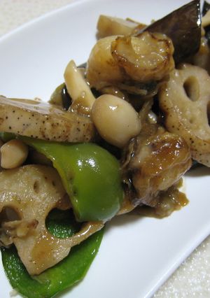 ベビーホタテと野菜のオイスターソース炒め-レシピのメイン写真