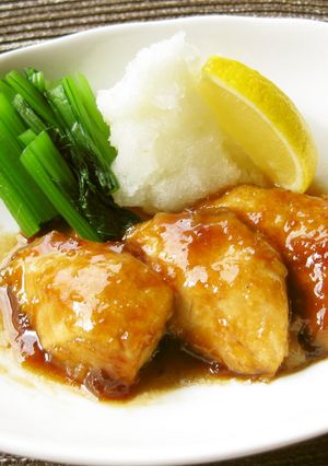 かじきマグロの照り焼き煮♬-レシピのメイン写真