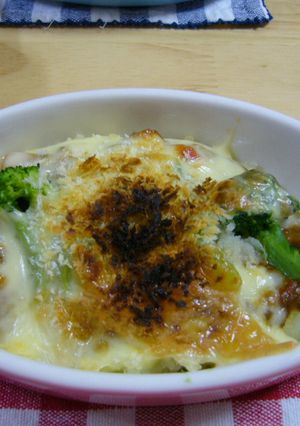 余ったキーマカレーでポテトグラタン風☆-レシピのメイン写真
