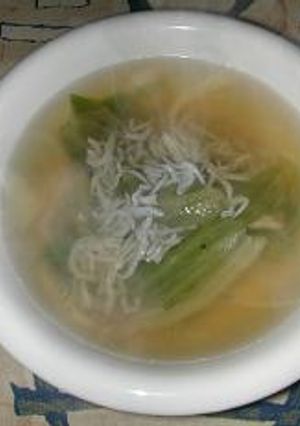 レタスとしらすのスープ-レシピのメイン写真