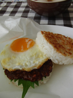 肉味噌ライスバーガー-レシピのメイン写真