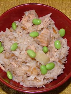アメリカ 秋鮭とじゃがいもの混ぜご飯-レシピのメイン写真