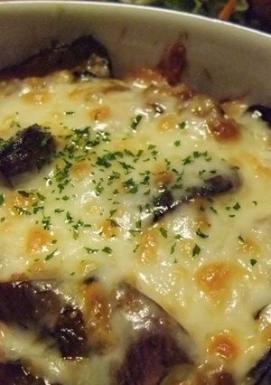茄子チーズ焼き・肉味噌風-レシピのメイン写真