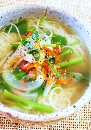 タイ風にゅうめん-レシピのメイン写真