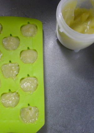 離乳食初期～　さつまいものりんご煮-レシピのメイン写真