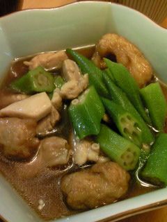 鶏とオクラのとろ〜り煮-レシピのメイン写真