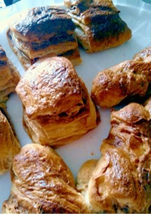 レンジで時短ほんのり甘いミルクチョコパン-レシピのメイン写真